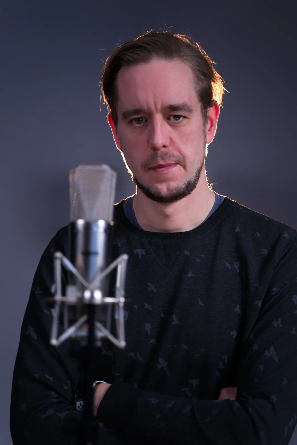 Dennis bei der Arbeit